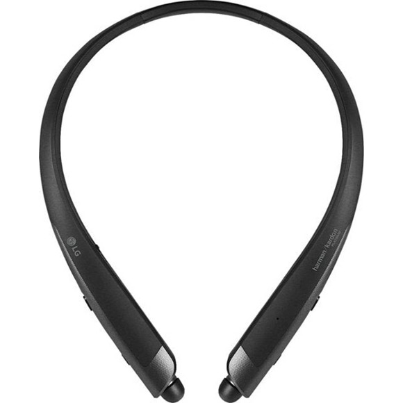 LG - TONE PLATINUM+ Bluetooth Headset - Black - Picture 2 of 3
